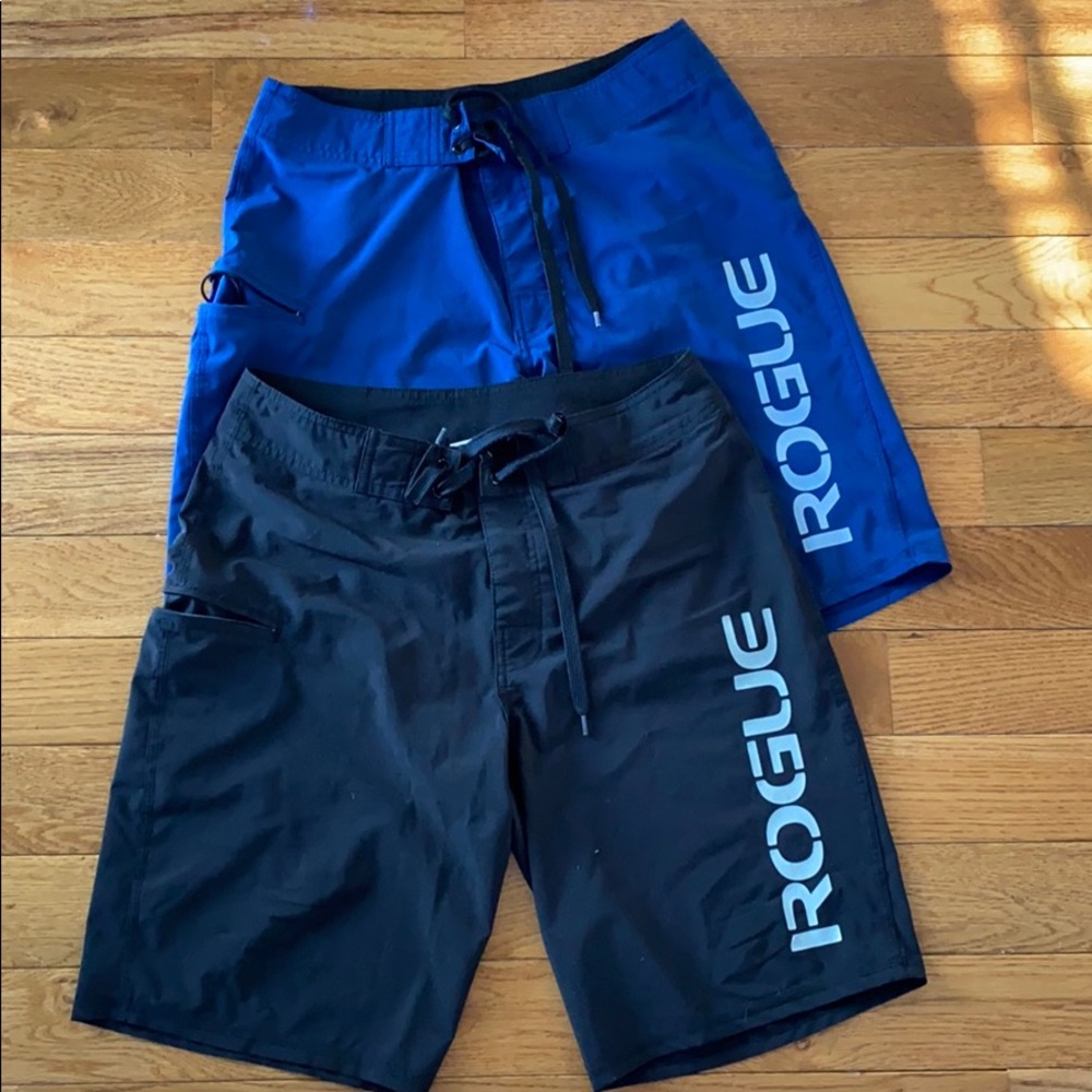 Lot 2 pr of Men’s ROGUE CrossFit shorts size 30